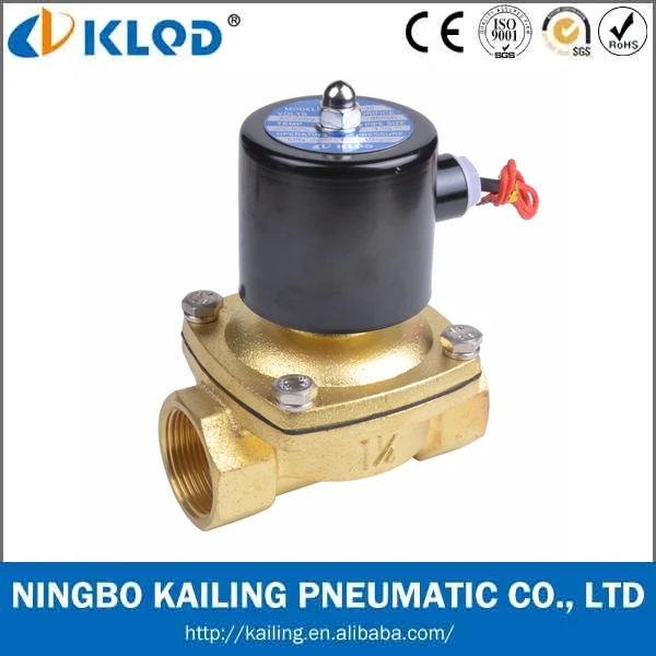 2W160 Series 2Inch 2/2 Way Direct Acting Electronic Flow Control Solenoid Water Valve