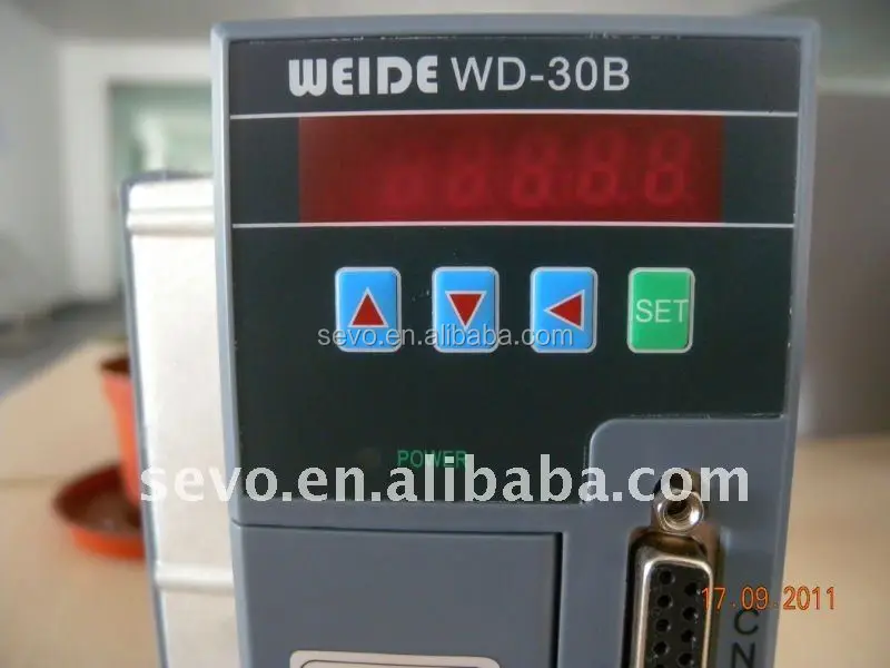 
WD-15B/20B/30B/50B/75B 0.1-5.5kw ac servo drive 2500incremental 3-phase single phase position control for cnc machines 