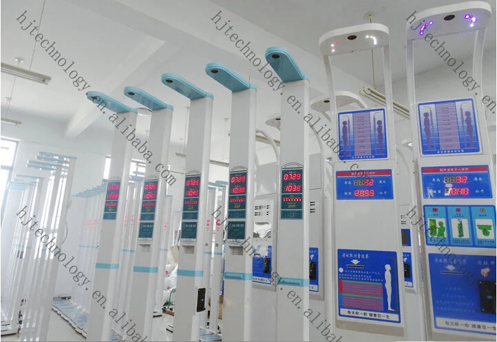 coin vending ultrasonic sensor bmi height weight machine , weight and height measuring machine