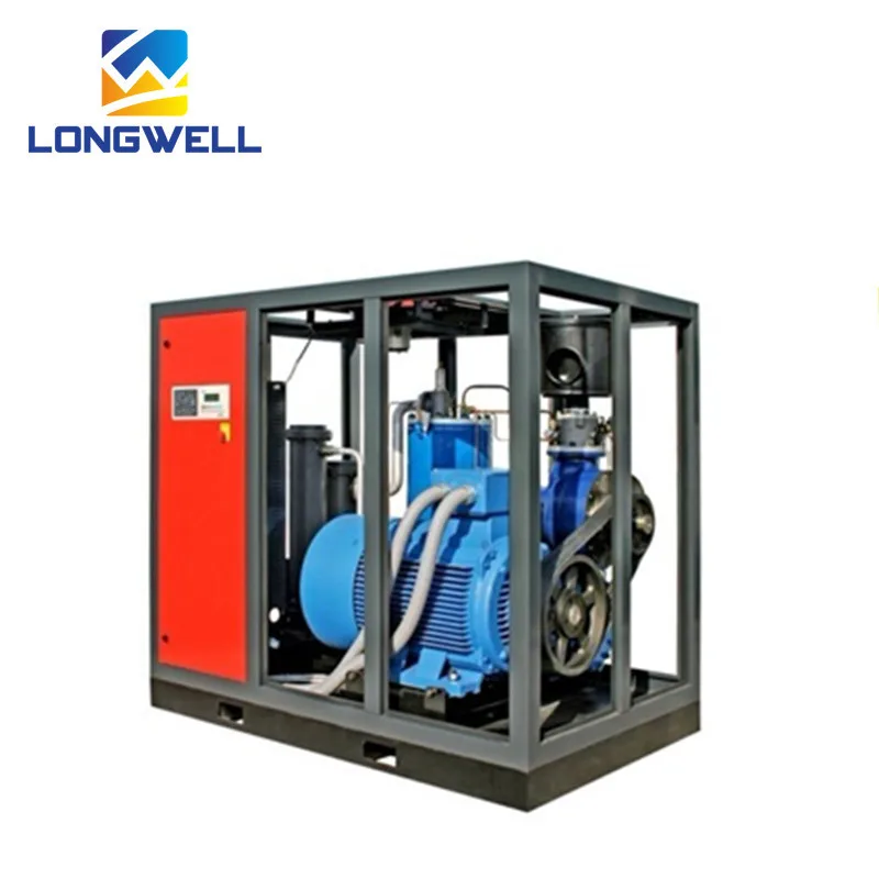 Top Performance Screw Air Compressor with CE Widely Used Air Compressor Clean Compressed Air General Industry Stationary