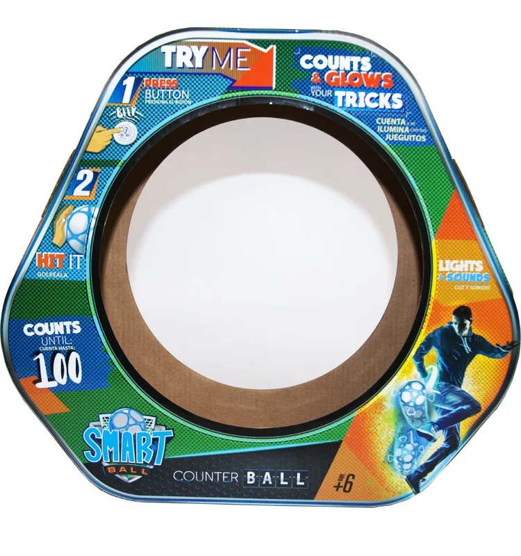 Таможня напечатала упаковка гофрированной бумаги футбольной формы Ящик для