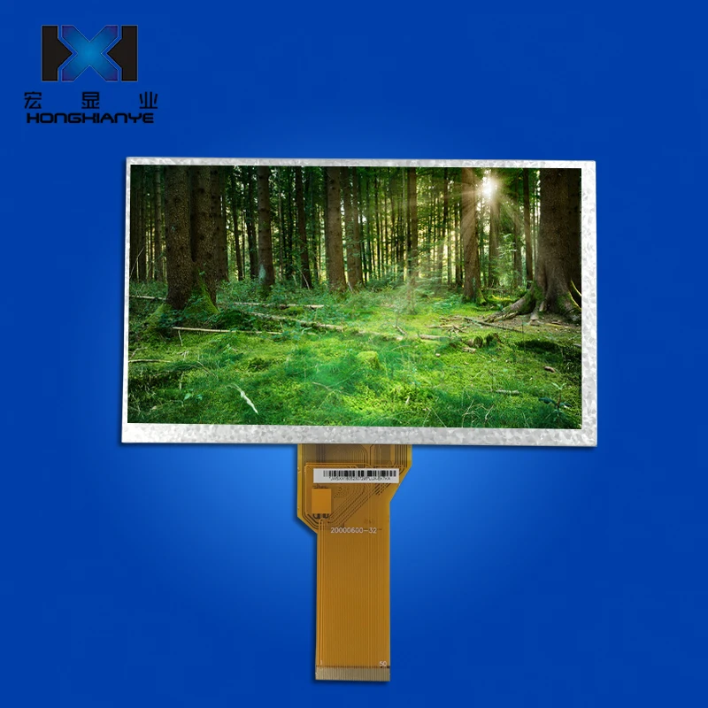 Rohs 7.0 inch lcd Thin Film Transistor Liquid Crystal Display AT070TN92