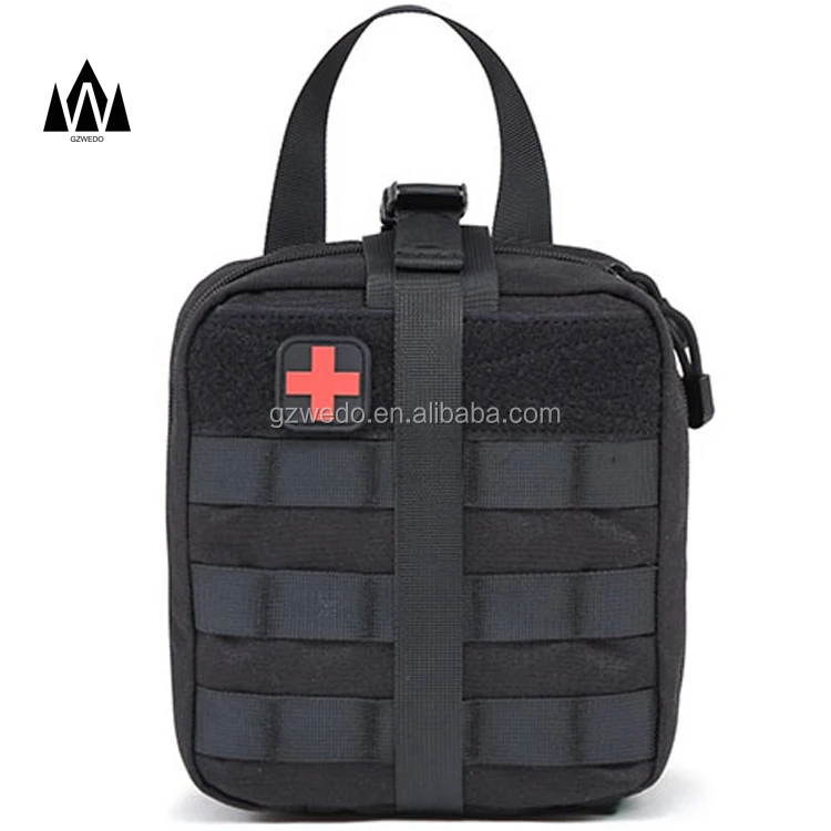 1000D Tactical Molle EMT Medical Utility First Aid IFAK Pouch, Large Rip Away Empty EDC Emergency First Aid Bag