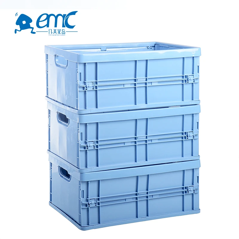 Large heavy duty plastic pallet storage bin box