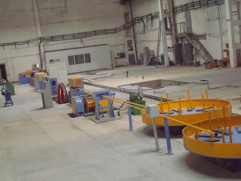 
High Efficiency Wire Rod Equipment PC Steel Bar, Indent Spiral Rib Electric pc Wire Production Line 