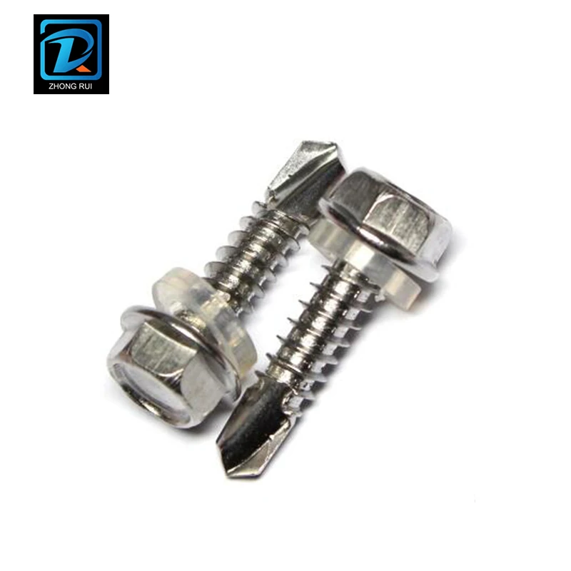 
304 Hex Flange Head Self Drilling Screw 