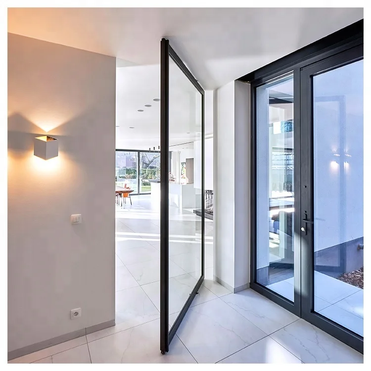 European standard entrance rolling metal doors security room french double glass door for house