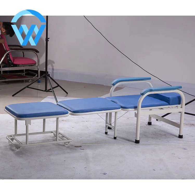3-Seater 3-Part Hospital Used Ss Patient Waiting Room Medical Armchairs for Sale