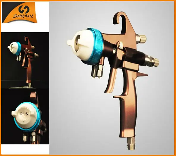 2015 high quality best priced HLVP painting double nozzle spray paint machine