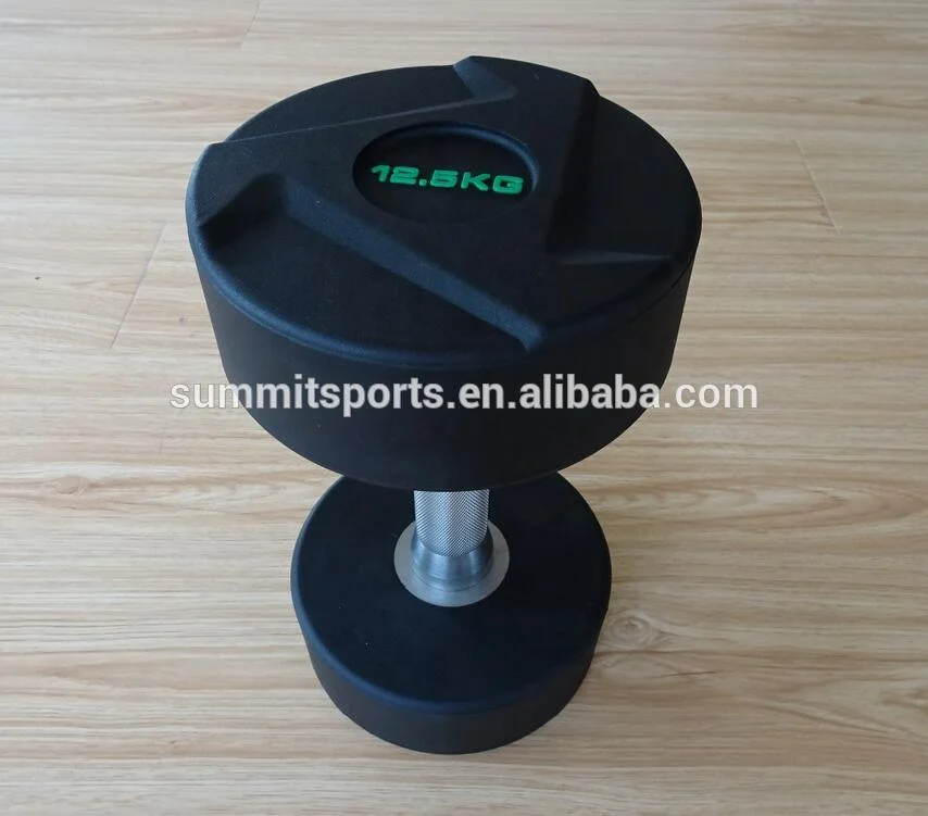 Fitness Manufacturer PU DUMBBELL Urethane 50kg DUMBBELL