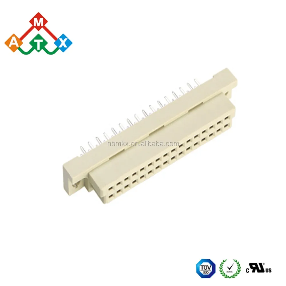 
Straight female connector DIN 41612 two rows 32 position manufacturer 