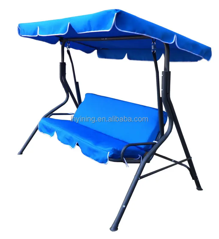 
3 seat indoor swing chair patio hanging chair adult swing chair free stand patio swing 