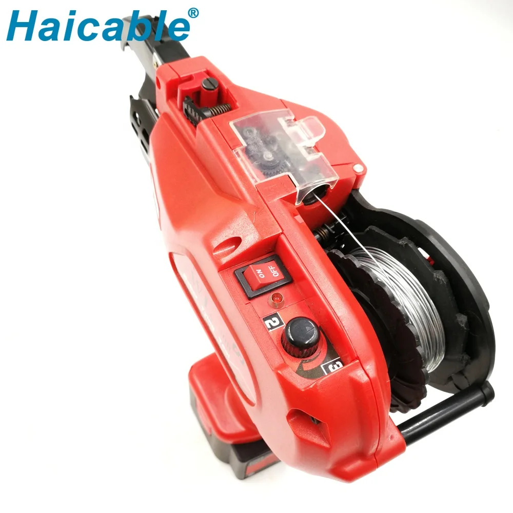 WL-860 Rebar Tie Gun Electric Automatic Tying Tool Wire Banding Machine