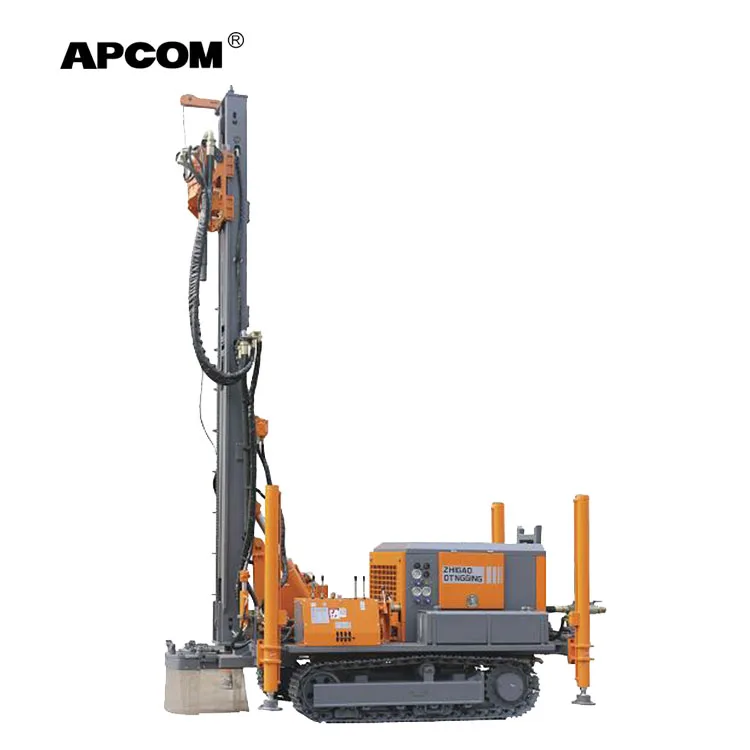 Diesel Blasting mine drilling rig rotary APCOM 380V Blasted Mining Drilling Rig Mine ZEGA kaishan bolter drill rig