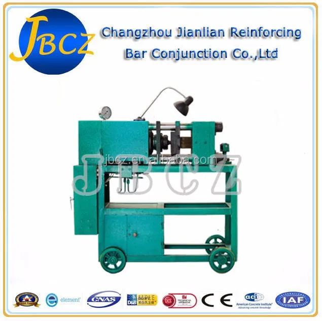 Hydraulic rebar upsetting forging machine/ steel rod processing machine up to 40mm