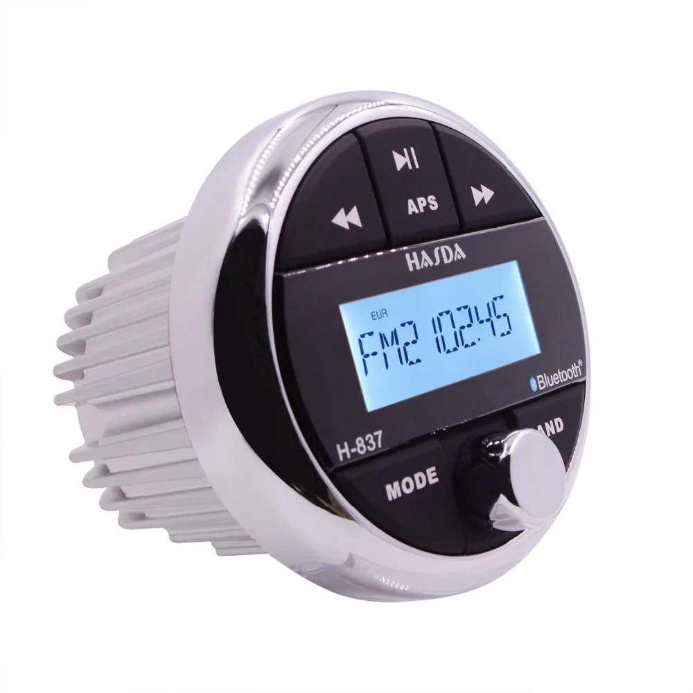 
IP66 Audio Stereo wet waterproof Sound System MP3 H-837 for ATV,UTV 