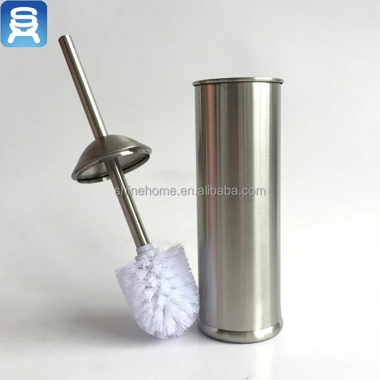
China Factory Best price stainless steel round toilet cleaning brush 