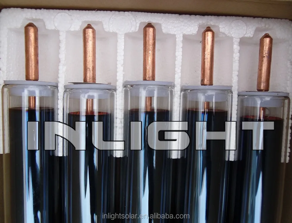 EN12975 Certificated Heat Pipe Vacuum Tube Solar Thermal Collector