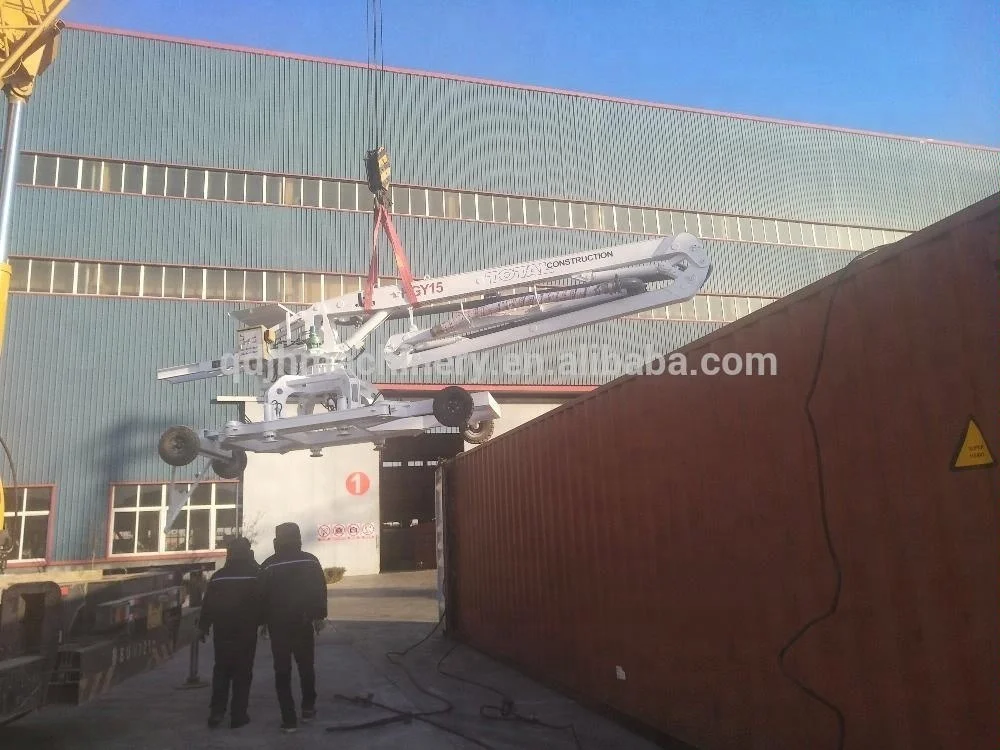 
15m concrete pump placing boom from factory directly with best price CE certification 