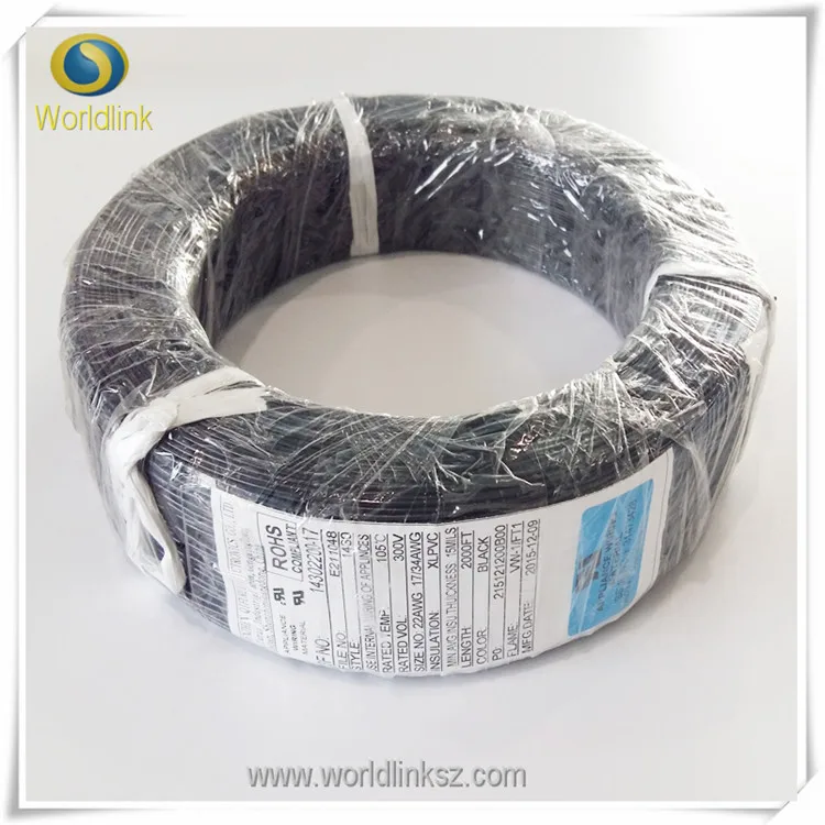 
 Изолированный Электрический провод UL1430 10AWG/12AWG/14AWG/16AWG/18 AWG/20AWG/22AWG/24AWG/26AWG  