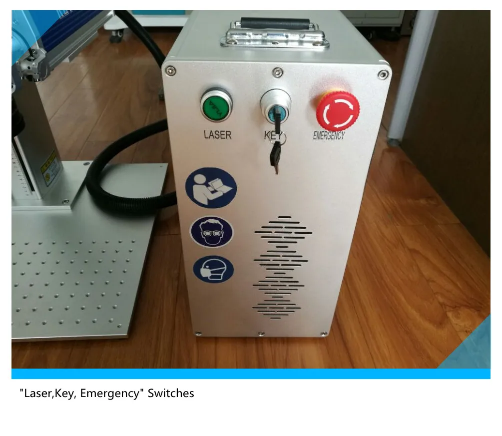 KEYILASER 30w fiber laser marking machine price metal 30w laser marker triumph