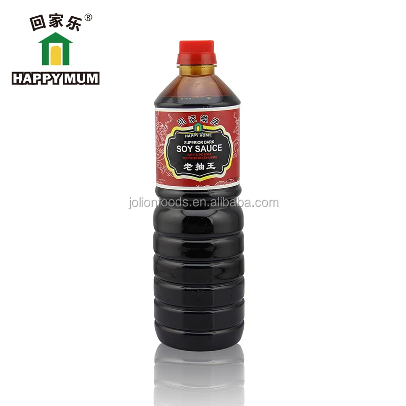 Halal kosher Food Natural Brewed 625ml Organic Mushroom Soy Sauce