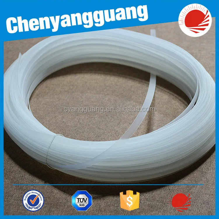Milky White Plastic Collar Stay Plastic pvc Collars Transparent Plastic Bone