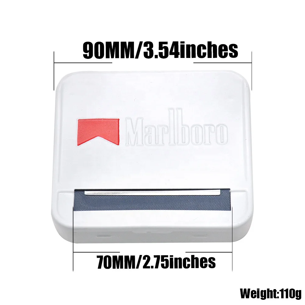 Cigarette Rolling Machine Rolling Box Cigarette Roller for 70mm Honeypuff Rolling Papers