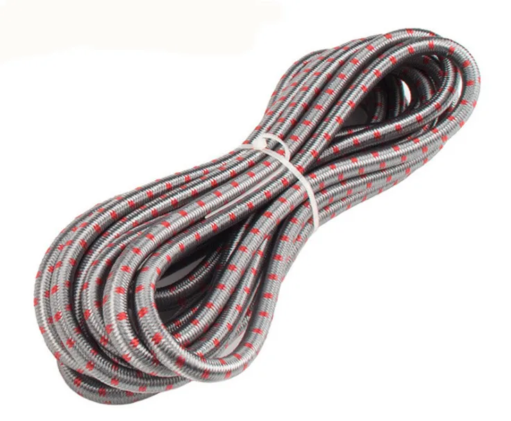 Imported natural latex bungee cords  /high tensile strength elastic cord/shock cord
