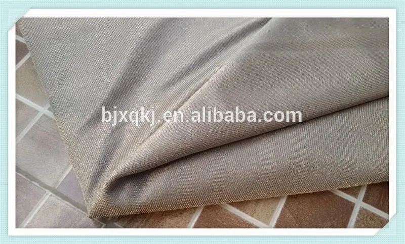 
100% nano silver fiber Electromagnetic Antiradiation Fabric 