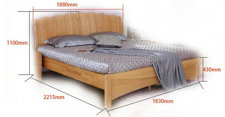 design furniture bedroom king bed,wood double hotel bed designs