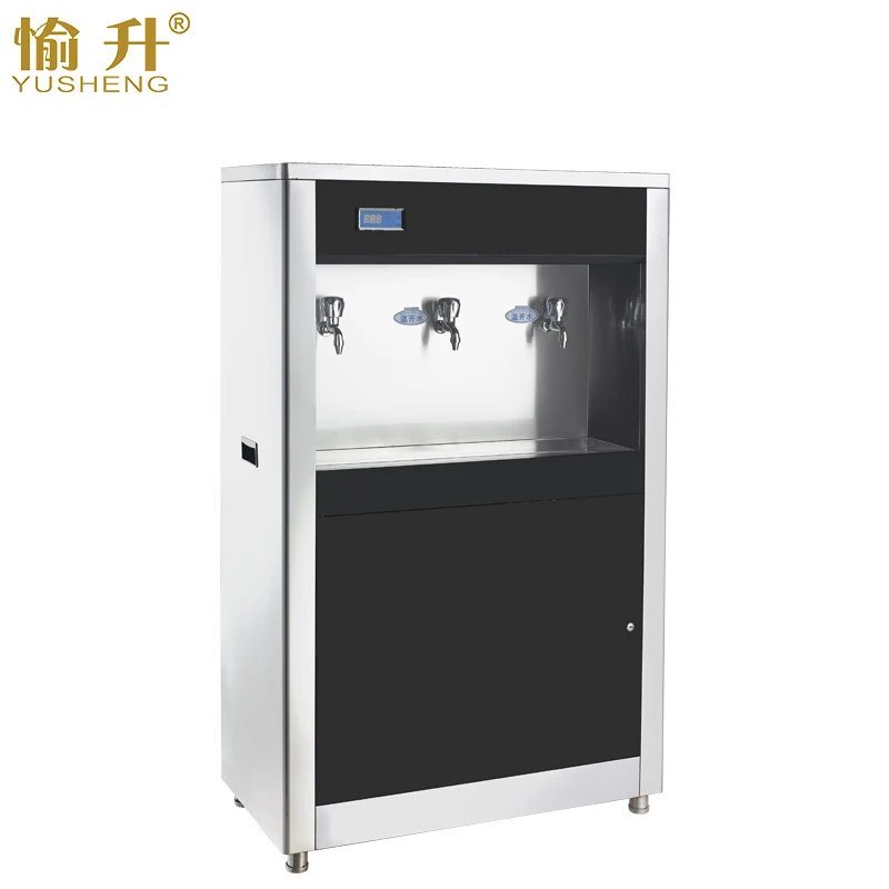 stainless steel water drinking fountain large capacity hot and warm direct drinking water dispenser