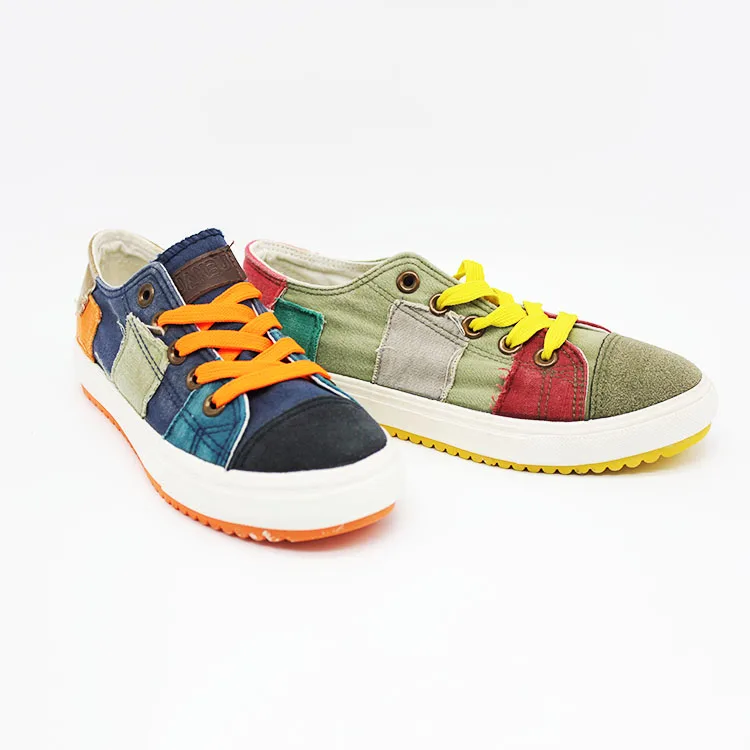 
Fashion All-Purpose Style Denim Flat Casual Shoes Woman Canvas Shoes 