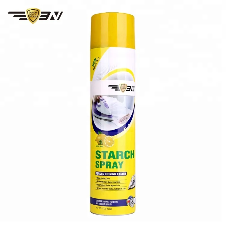 
High Effective Starch Spray for Clothes Ironing, Professional Heavy Duty Starch Spray(22OZ), 3N Fresh Scent Starch Spray 