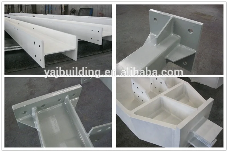 Large span structural steel fabrication building for warehouse