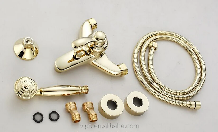 
PVD Gold Tub Shower Faucet set 0947 