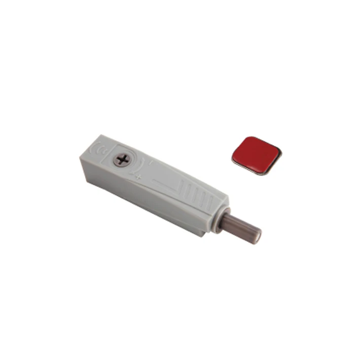 Linsont kichen accessories new style plastic magnetic push open damper furniture hardware for cabinet door Factory