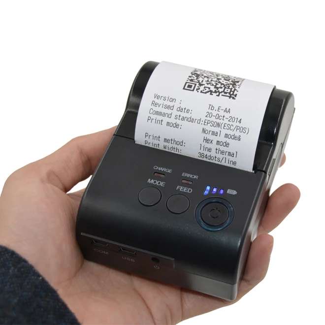 Заводская цена 2-дюймовый мини-USB беспроводной карманный мобильный POS термопринтер/мобильный bluetooth портативный принтер 12 В 0.5a