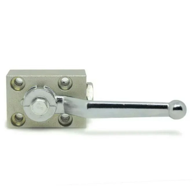 high pressure NPT male threaded block body Hydraulic Ball Valve