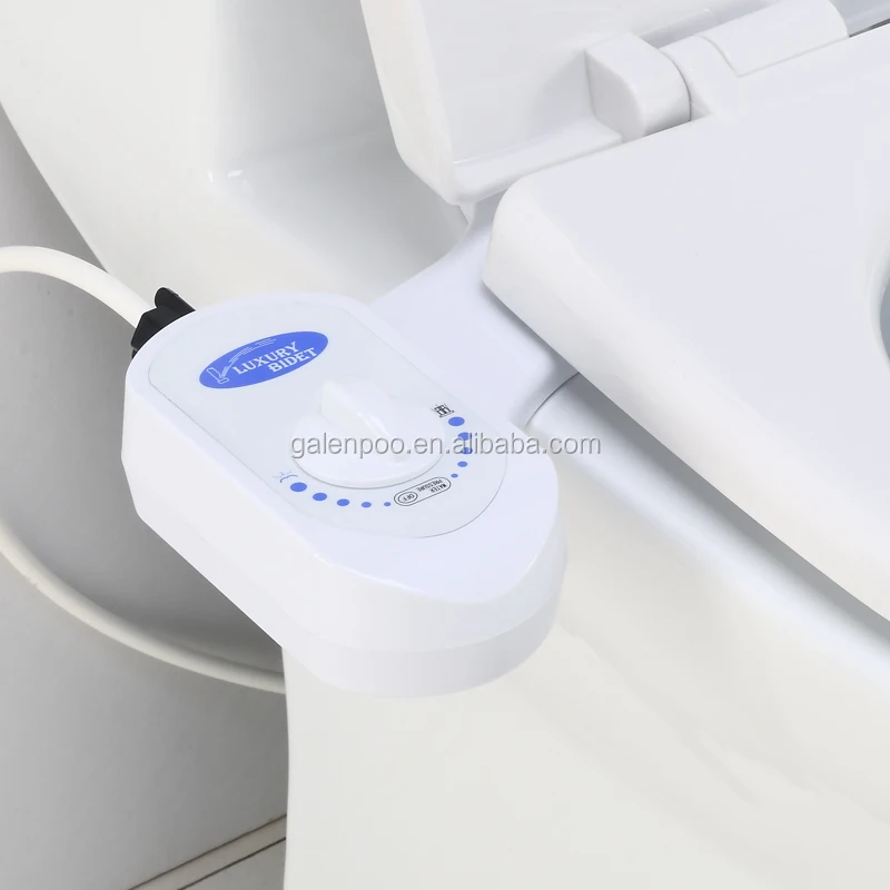Adjustable 2 jetting manual toilet bidet ABS material toilet bidet bathroom sprayer, bidet spray, portable bidet