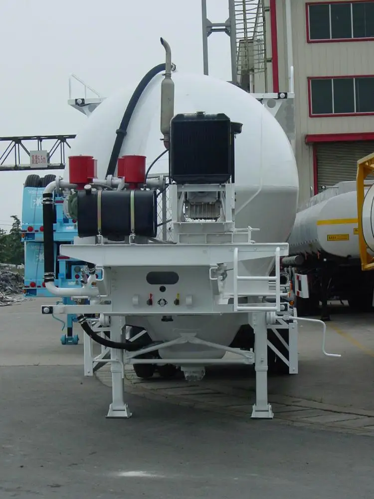 ASME, ADR,DOT ISO 60M3 BULK CEMENT TANK TRAILER