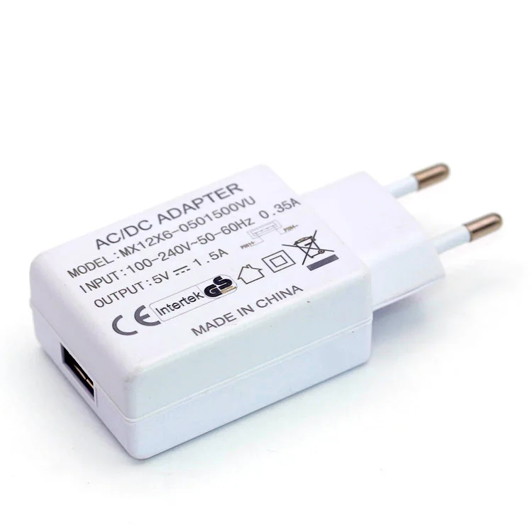 5V2A USB A Phone Adapter Charger Promotion 3C Standard  For Asia Market