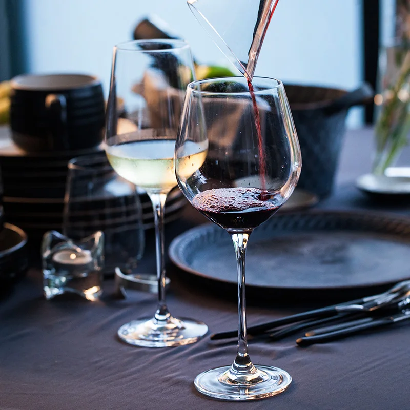 Оптовая продажа, бокалы для красного вина ручной работы без свинца