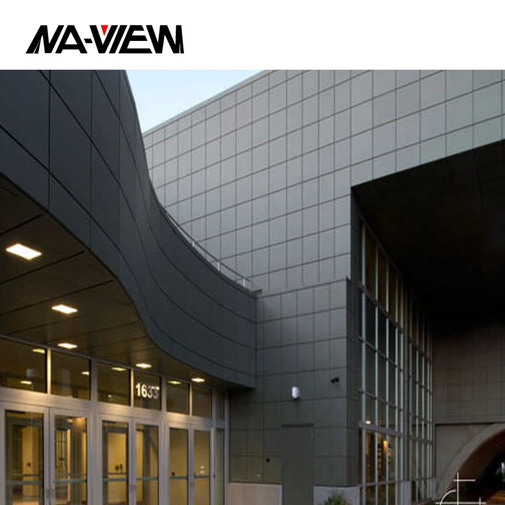 Aluminium Panel Cladding Exterior Decoration Wall Panel as Metal Facade