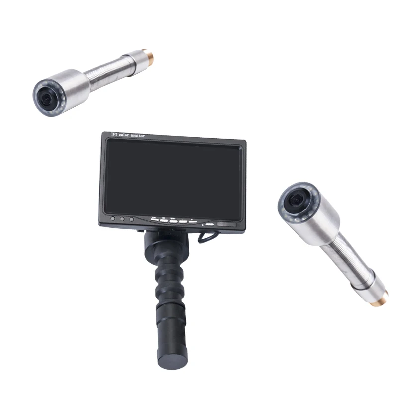 8mm Digital Rotating Wifi Endoscope Camera Borescope Inspection Camera Snake Camera 10M Cable