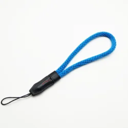 Fashion High Quality Blue Climbing Rope Braided Cotton DSLR Camera Neck Straps
