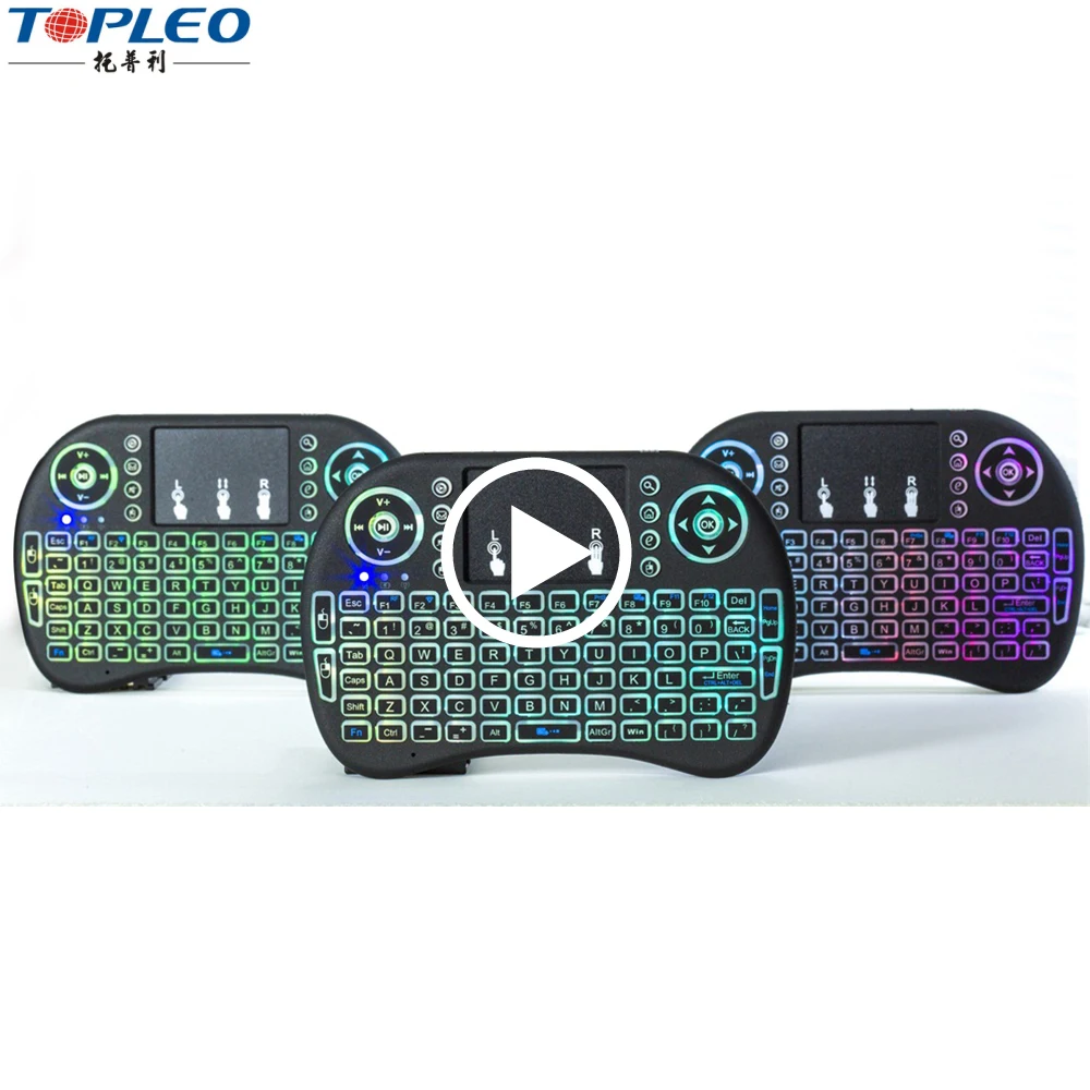 Новейшие технологии подсветка мини беспроводная клавиатура и мышь с сенсорным тачпадом