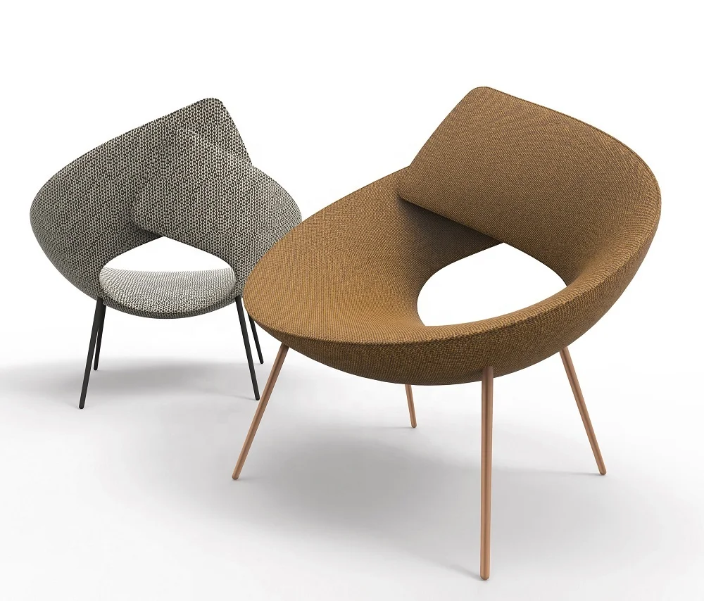 Modern Simple Armrest Lock Chair Nordic Creative Classic Negotiation Chair