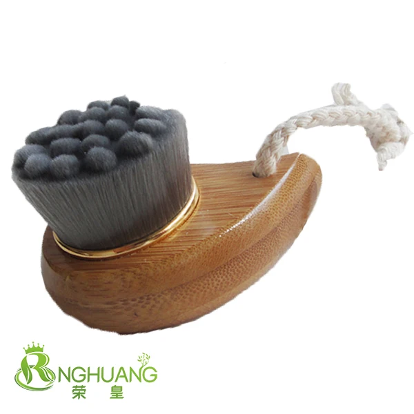 
Soft Bristle Face Brush Bamboo Charcoal Facial Cleansing 