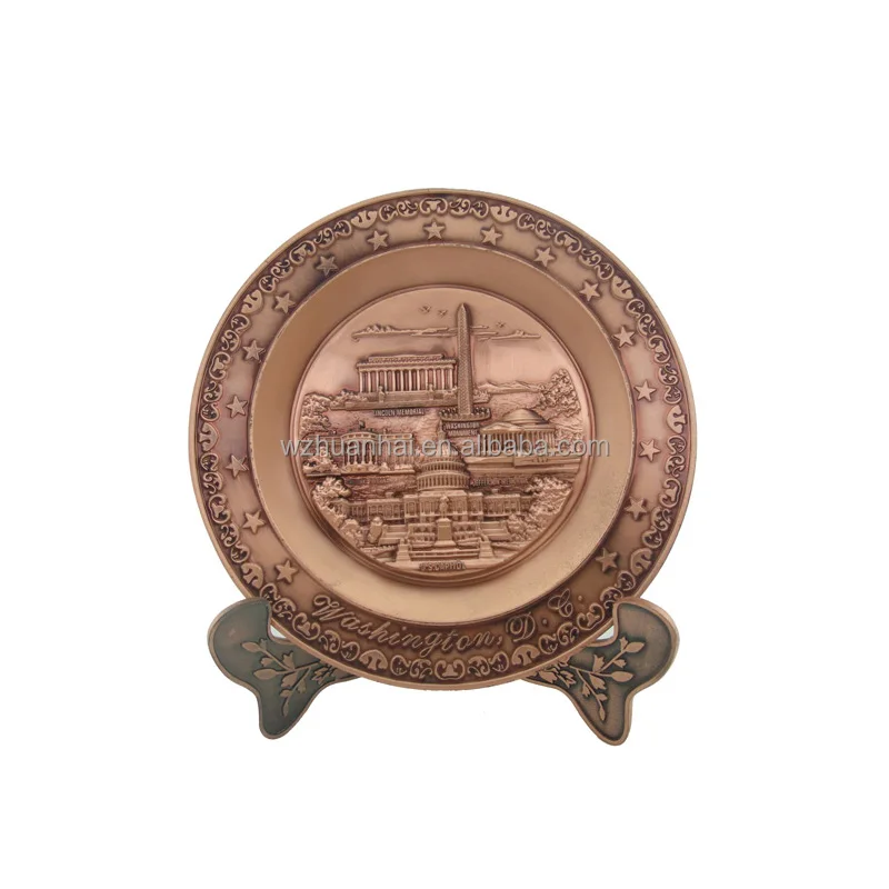 custom bulk stamping thin metal gold cool name plate manufacturer